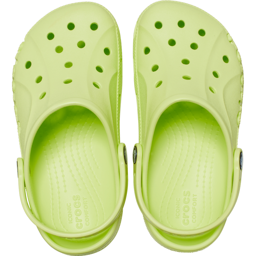 Lime Zest Toddler Baya Clog - Top - Crocs