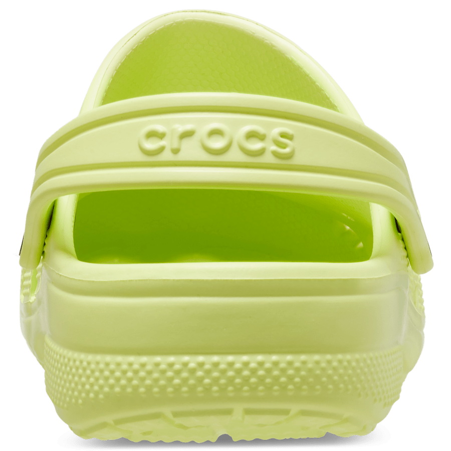 Lime Zest Toddler Baya Clog - Back - Crocs