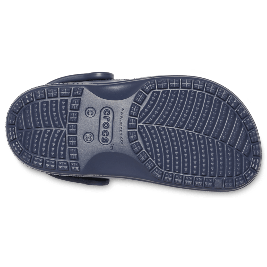 Navy Toddler Baya Clog - Bottom - Crocs