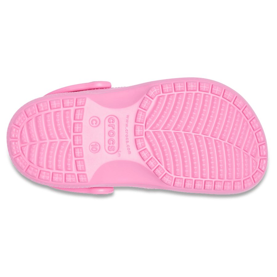 Pink Lemonade Toddler Baya Clog - Bottom - Crocs