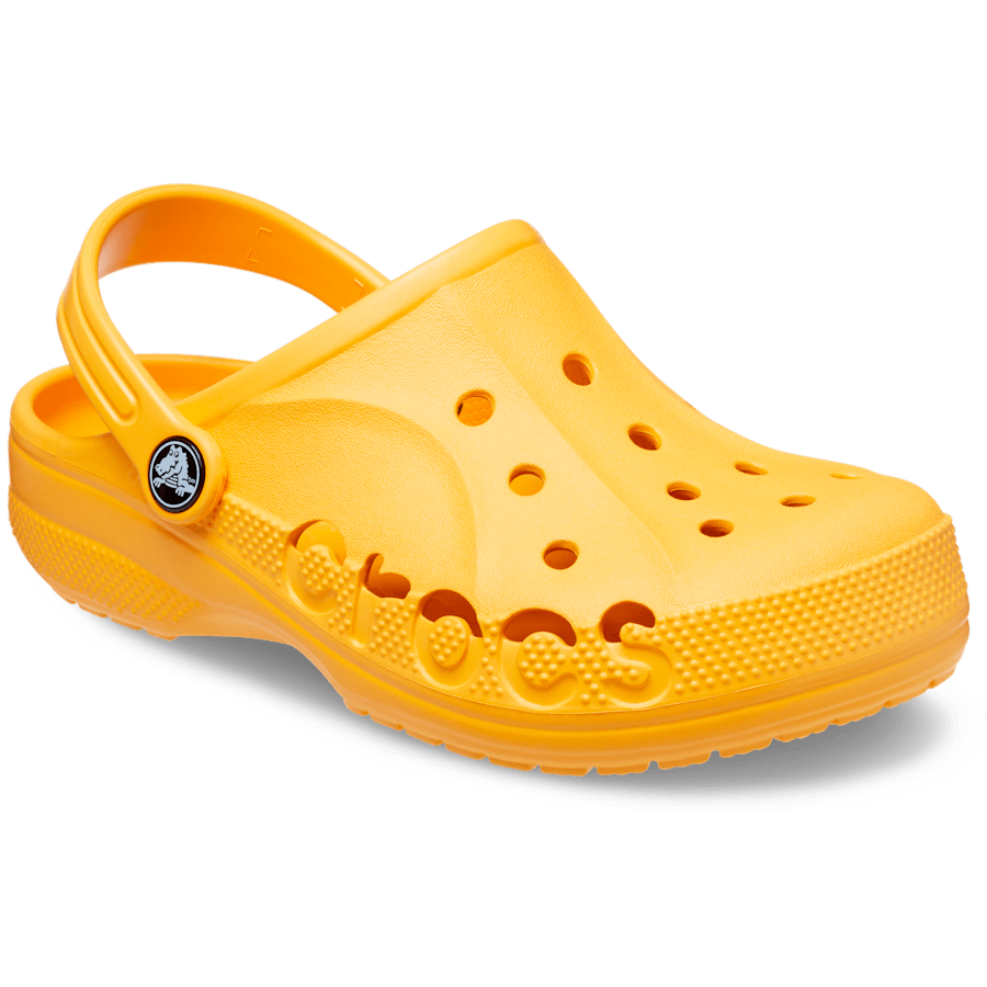 Orange Sorbet Toddler Baya Clog - Angle - Crocs
