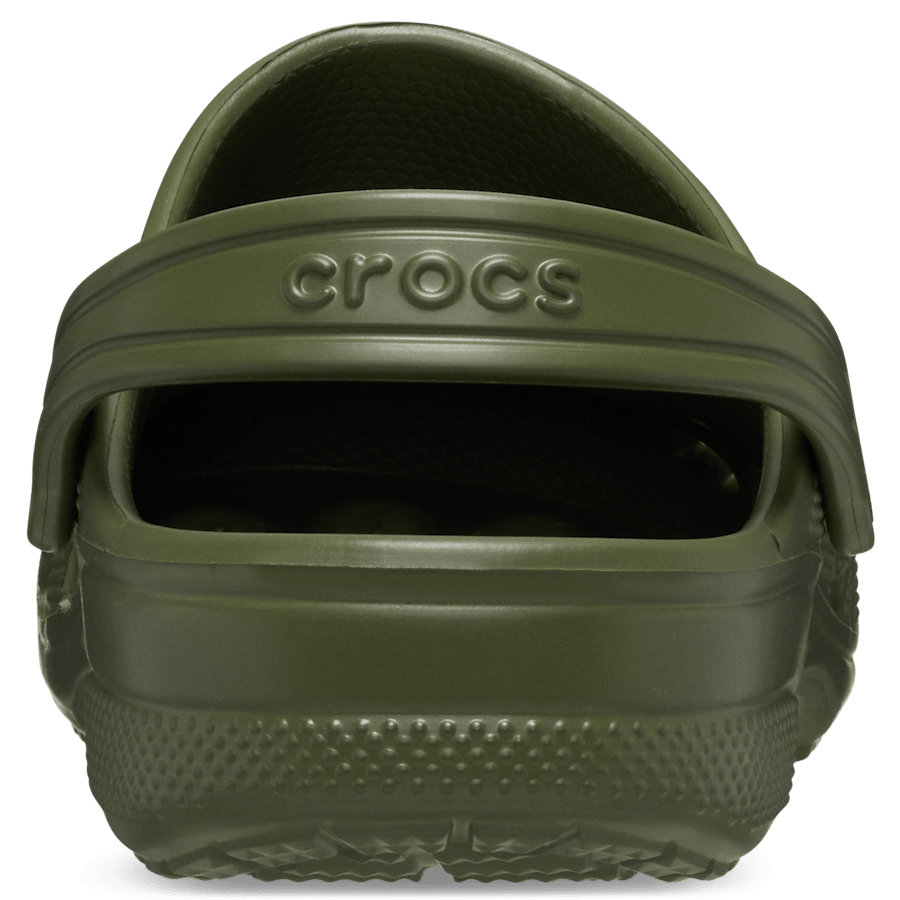 Army Green Kids' Baya Clog - En arrière - Crocs