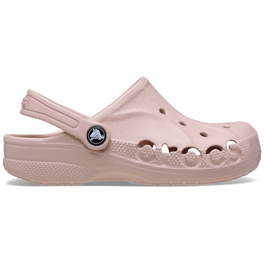 Pink Clay Kids' Baya Clog - Side - Crocs