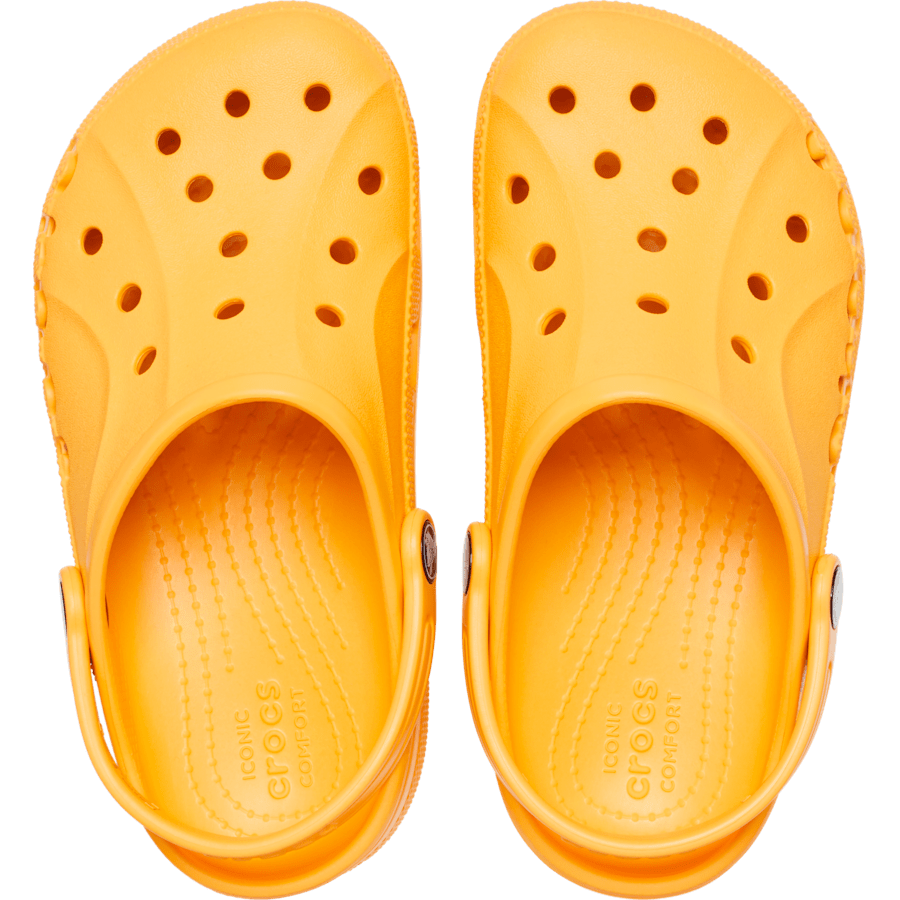 Orange Sorbet Kids' Baya Clog - Top - Crocs