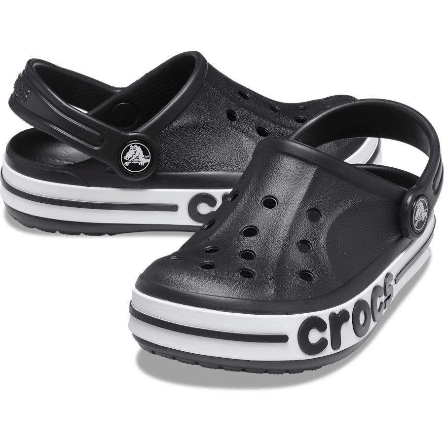 Black Toddler Bayaband Clog - Pair - Crocs