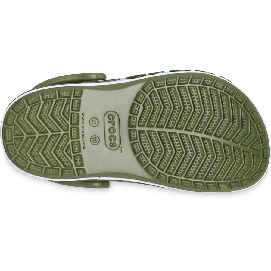 Army Green Toddler Bayaband Clog - Bottom - Crocs