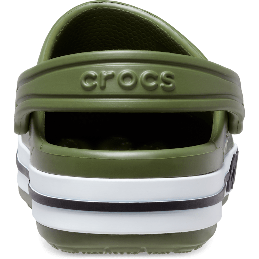 Army Green Toddler Bayaband Clog - Back - Crocs