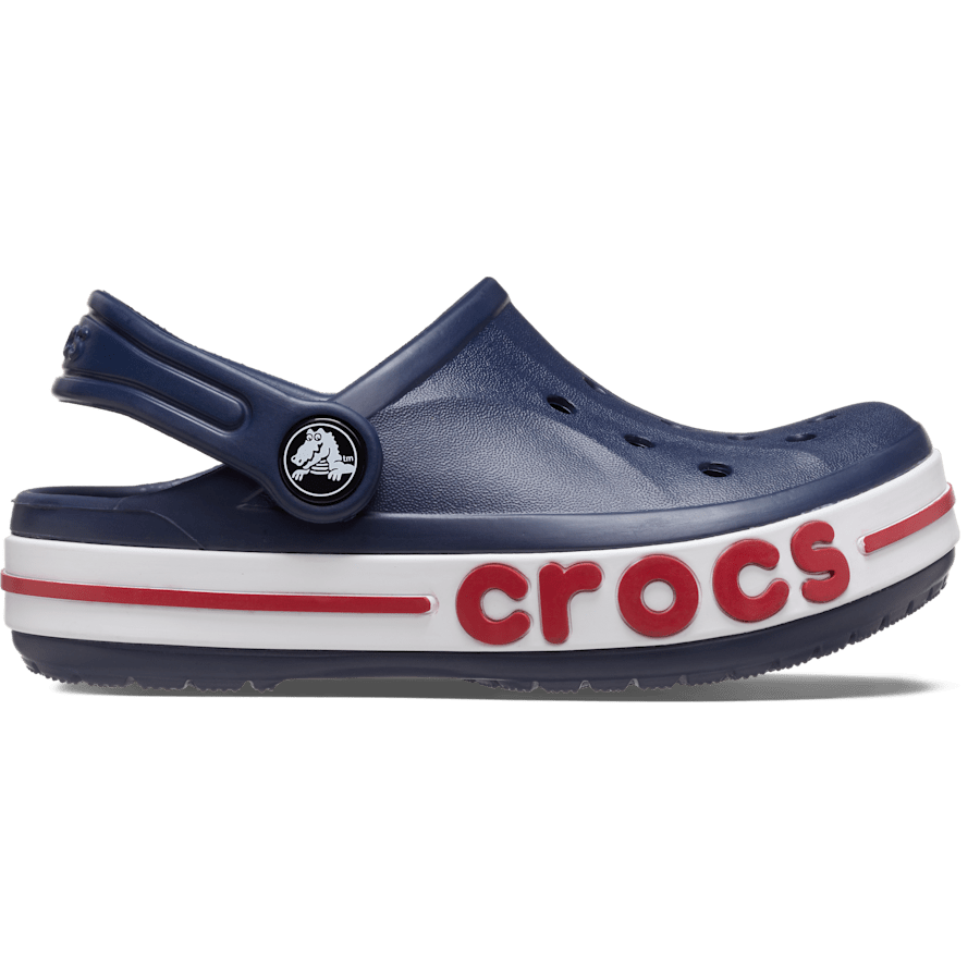 Navy Toddler Bayaband Clog - Side - Crocs