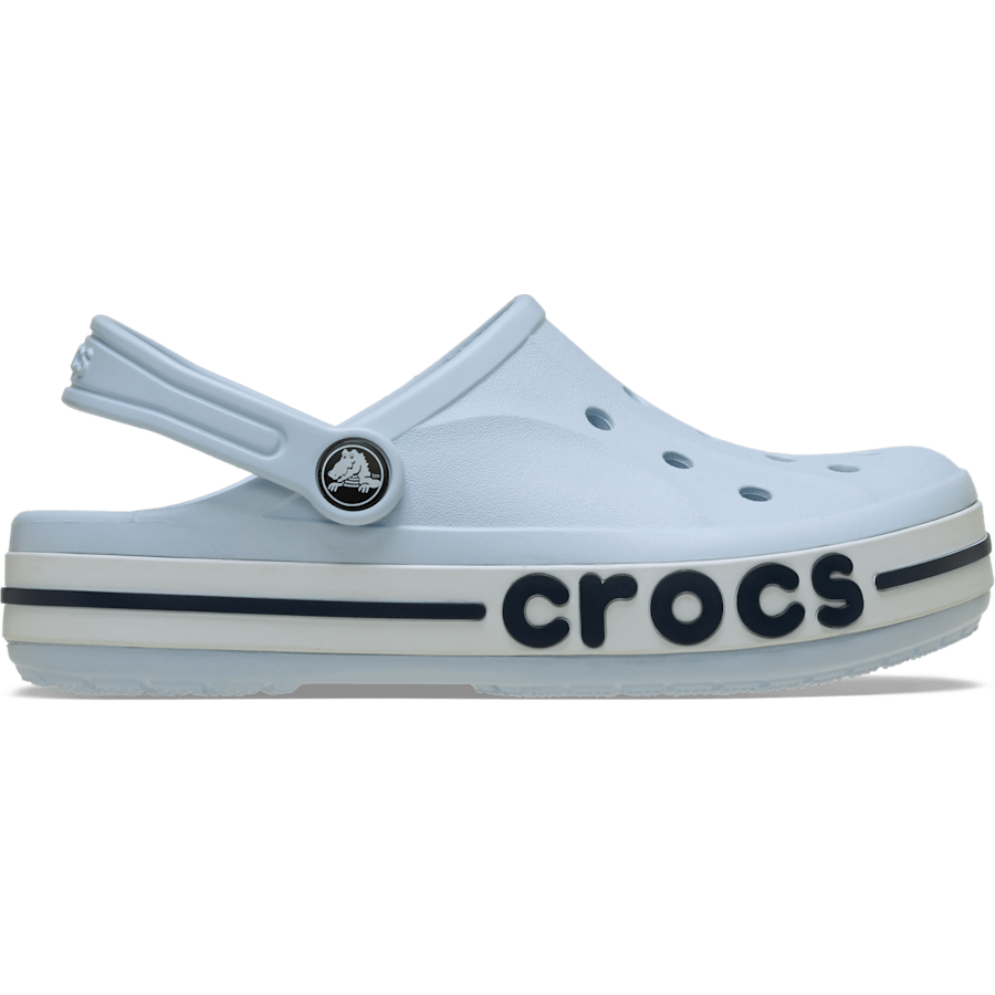 Mineral Blue Toddler Bayaband Clog - Side - Crocs