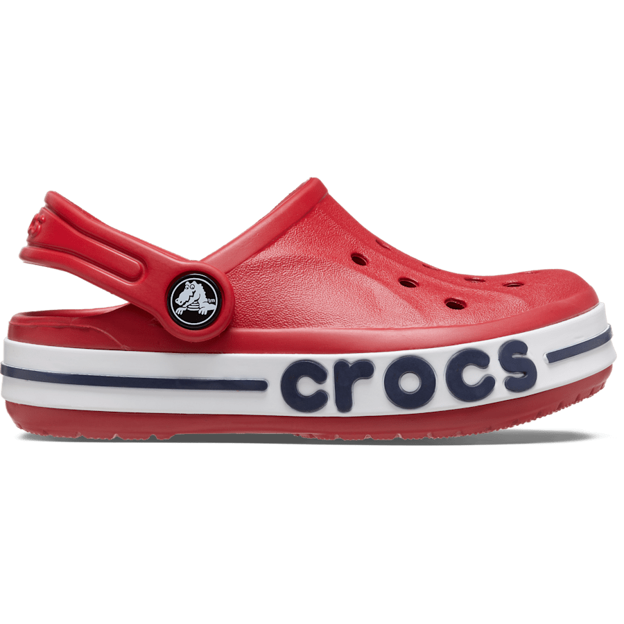 Pepper / Navy Toddler Bayaband Clog - Side - Crocs