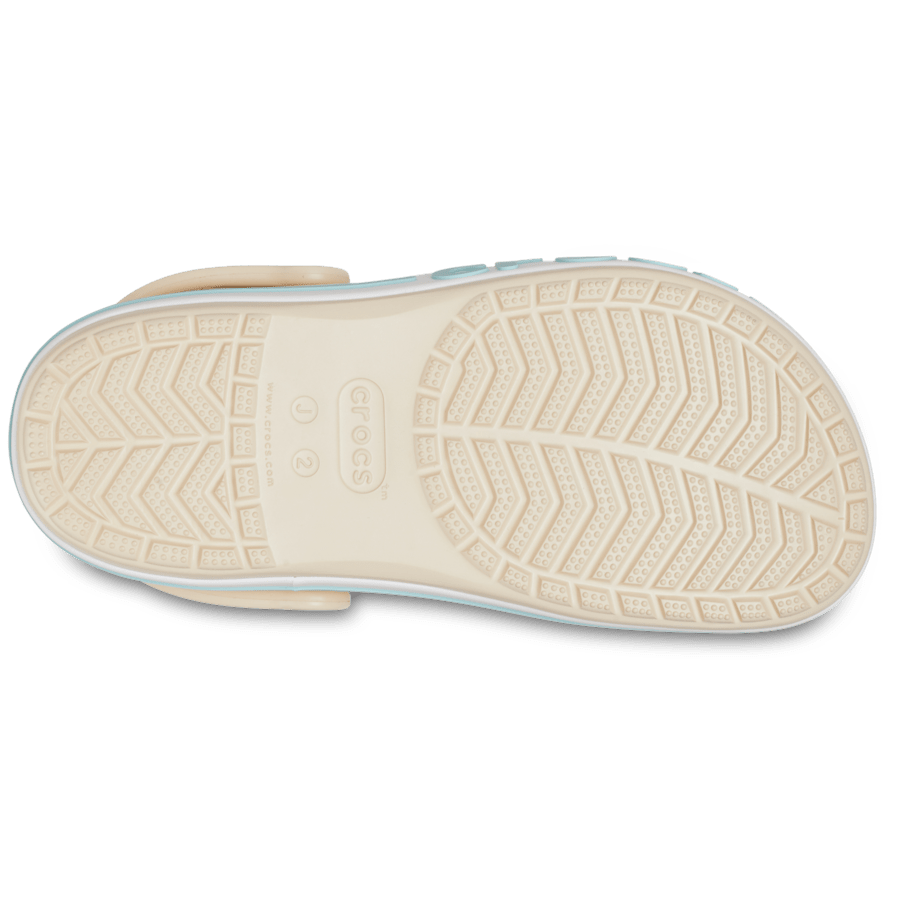 Winter White Kids' Bayaband Clog - Bottom - Crocs