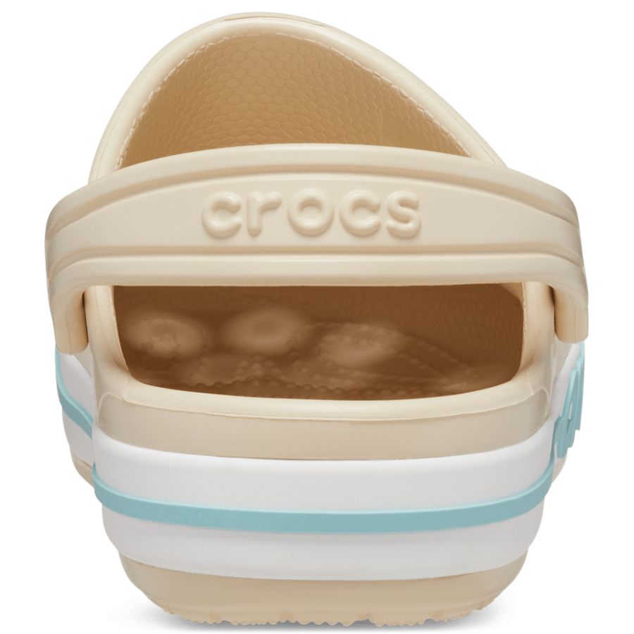 Winter White Kids' Bayaband Clog - Back - Crocs