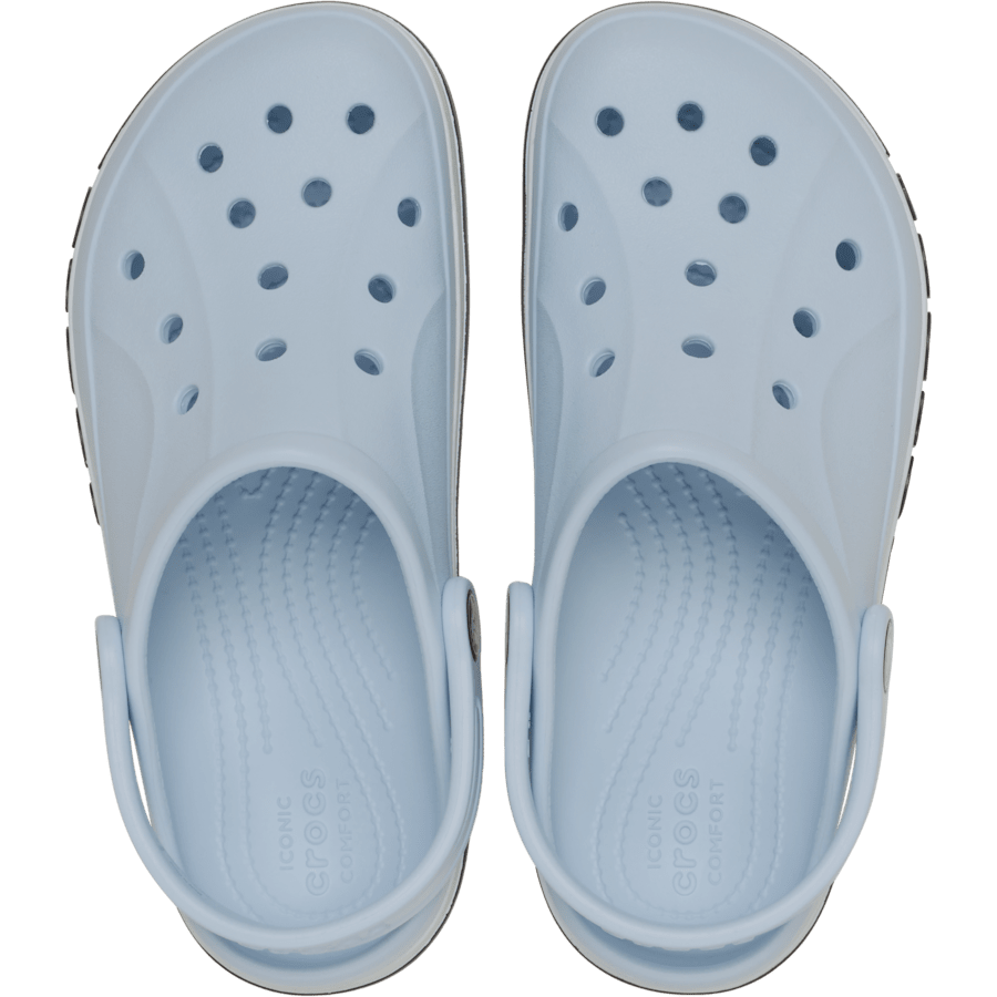 Mineral Blue Kids' Bayaband Clog - Top - Crocs