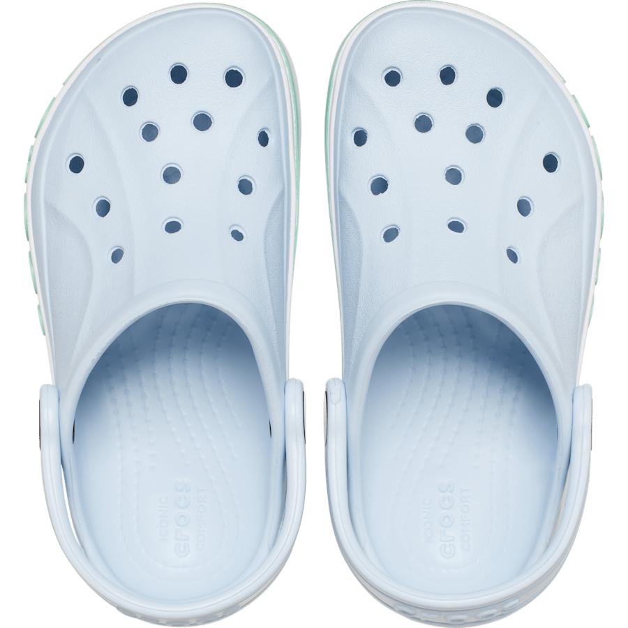 Mineral Blue / Pistachio Kids' Bayaband Clog - Top - Crocs