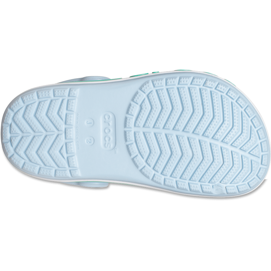 Mineral Blue / Pistachio Kids' Bayaband Clog - Bottom - Crocs