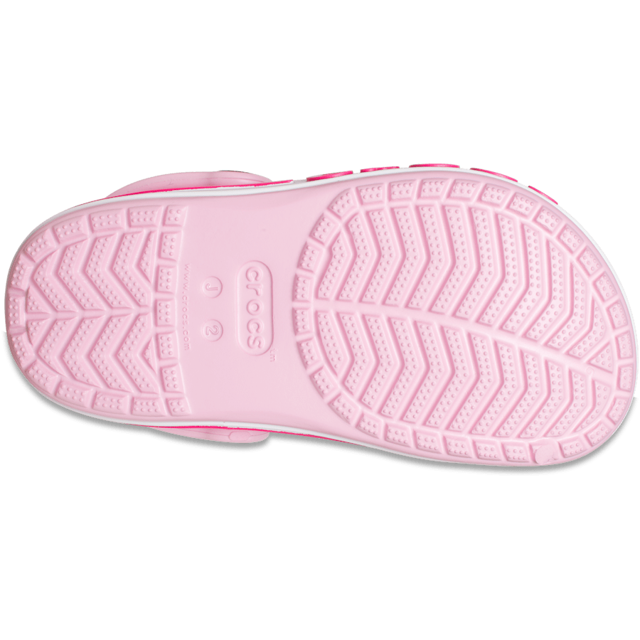 Ballerina Pink / Candy Pink Kids' Bayaband Clog - Bottom - Crocs