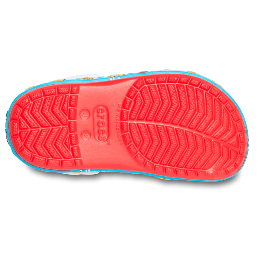 Flame Kids' Crocs Fun Lab Super Mario Lights Clog - Bottom - Crocs
