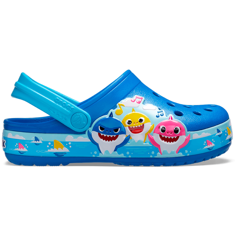 Toddler Crocs Fun Lab Baby Shark Band Clog