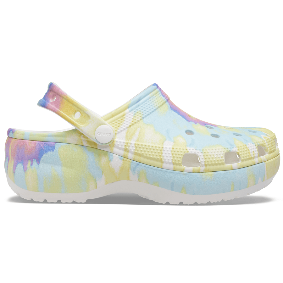 Women's Classic Platform Tie-Dye Graphic Clog