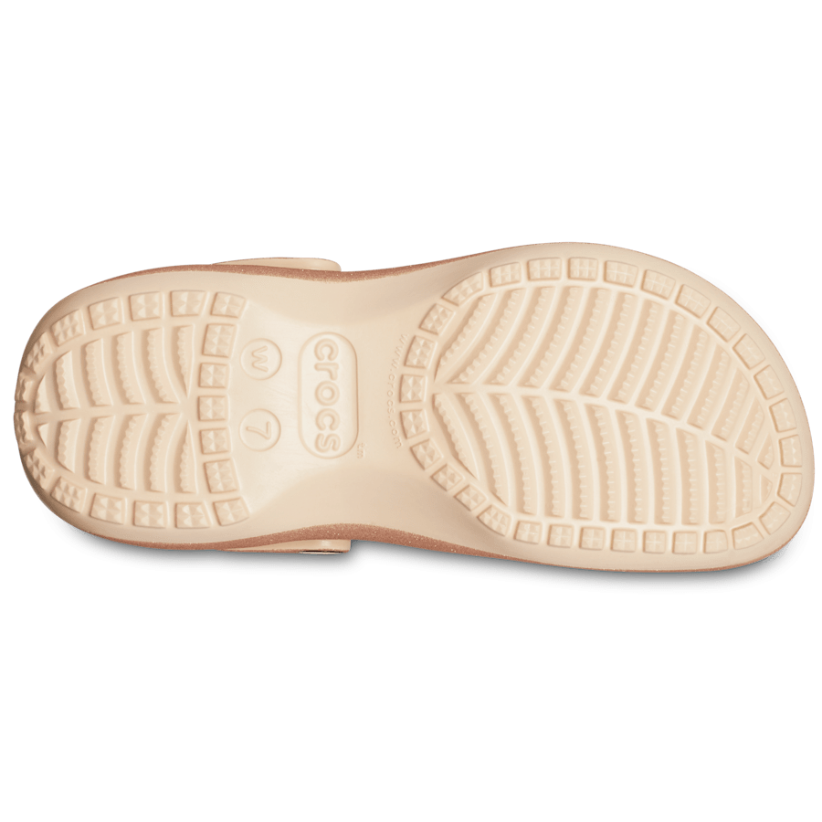Colour Women's Classic Platform Glitter Clog - Bottom - Crocs