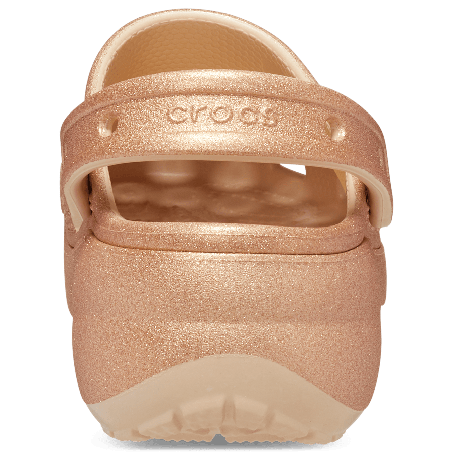 Colour Women's Classic Platform Glitter Clog - Back - Crocs