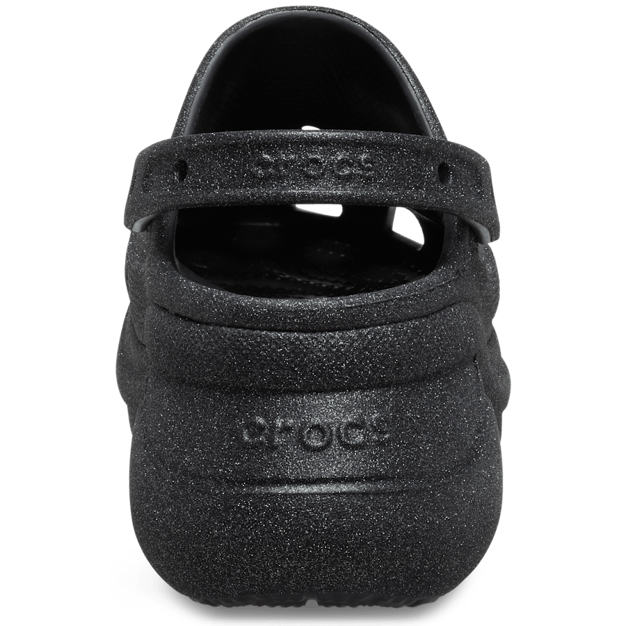 Black Bae Glitter Clog - Back - Crocs