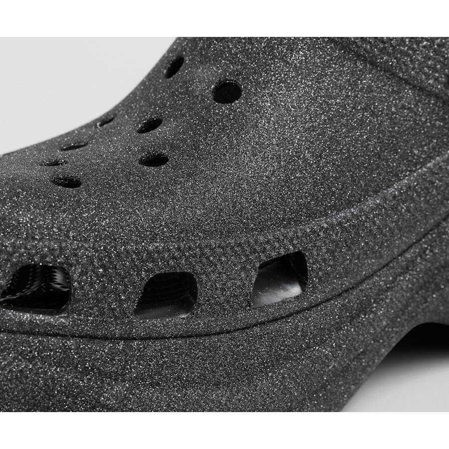Black Bae Glitter Clog - Style - Crocs