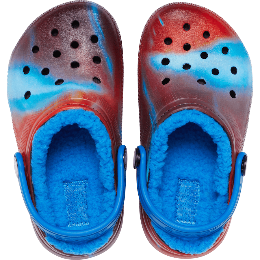 Bright Cobalt Kids' Classic Lined Out of This World Clog - Top - Crocs
