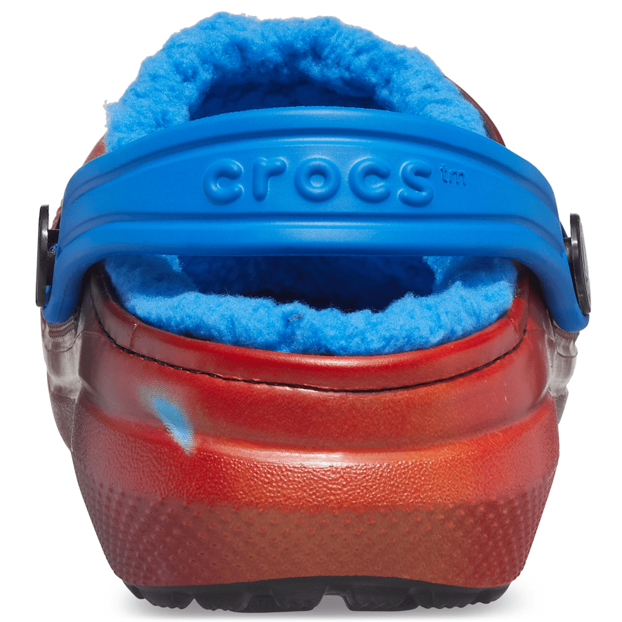 Bright Cobalt Kids' Classic Lined Out of This World Clog - Back - Crocs
