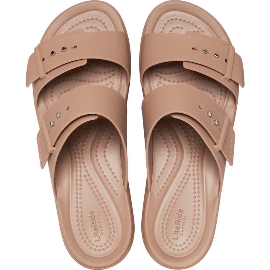 Latte Brooklyn Buckle - Top - Crocs