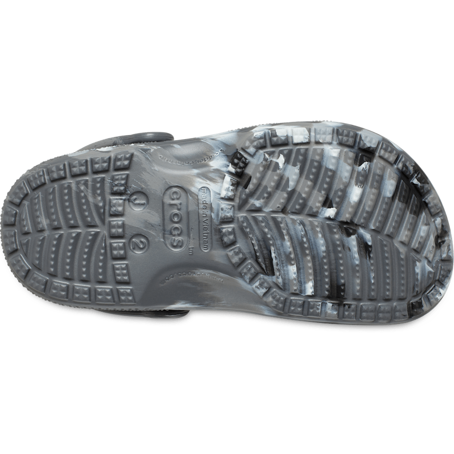 カラー 【18～21cm】クラシック マーブル クロッグ キッズ - 靴底 - Crocs
