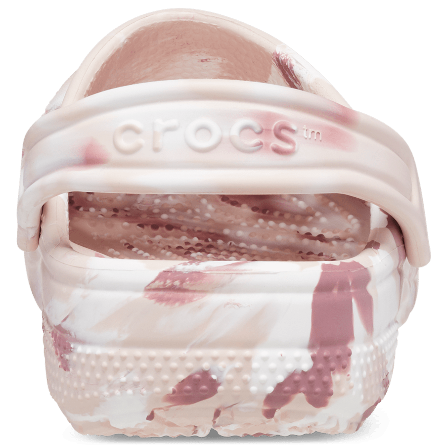 Colour Kids' Classic Marbled Clog - Back - Crocs