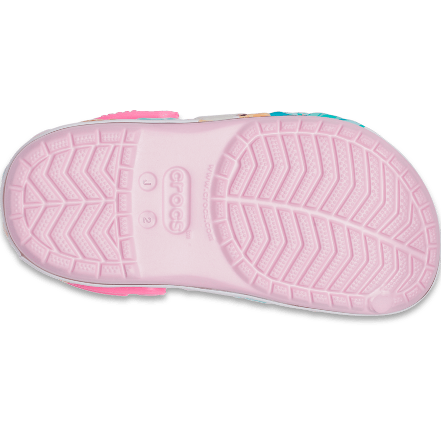 Ballerina Pink Kids' Fun Lab Disney Princess Lights Clog - Bottom - Crocs
