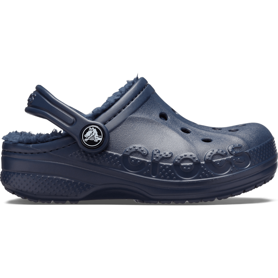 Navy / Navy Kids’ Baya Lined Clog - Sivu - Crocs