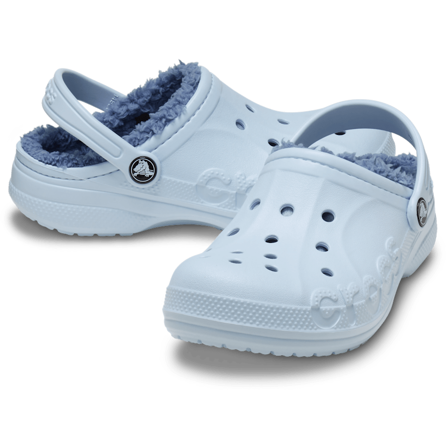 Mineral Blue Kids’ Baya Lined Clog - Pair - Crocs