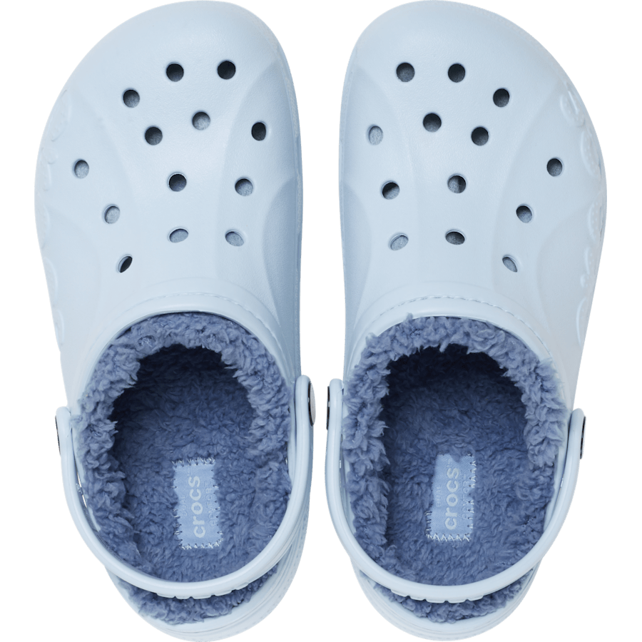 Mineral Blue Kids’ Baya Lined Clog - Top - Crocs