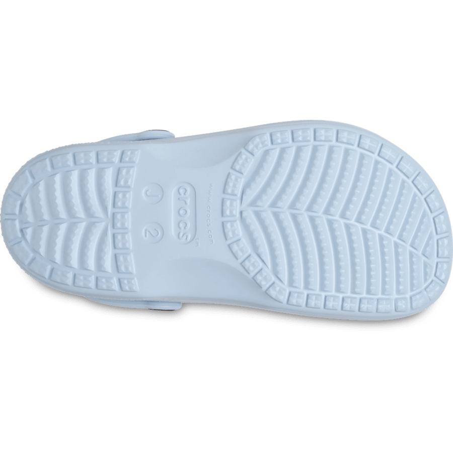 Mineral Blue Kids’ Baya Lined Clog - Bottom - Crocs