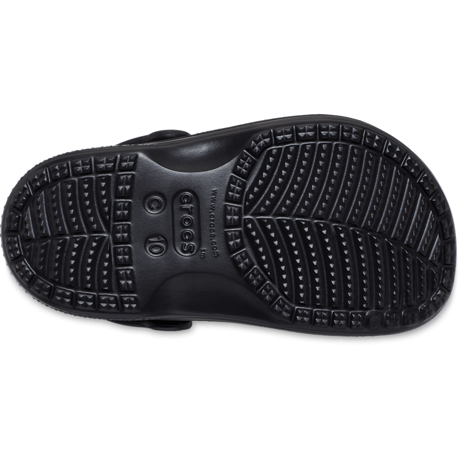 Black Toddler Baya Lined Clog - Bottom - Crocs