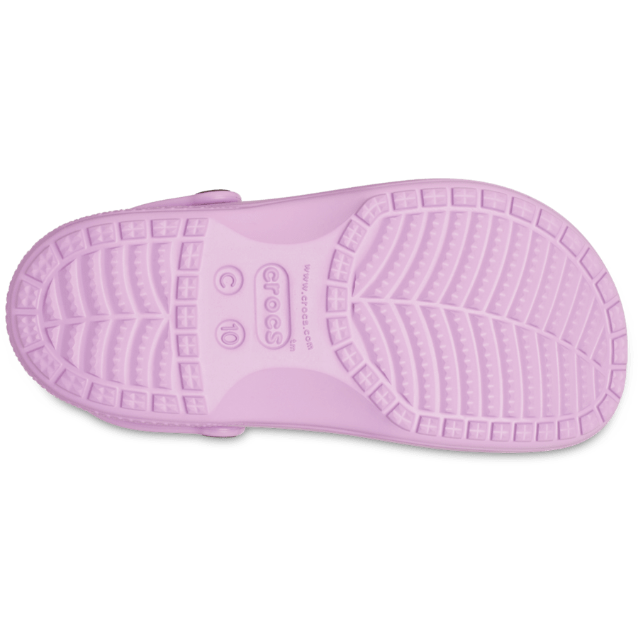 Orchid / Orchid Toddler Baya Lined Clog - Bottom - Crocs