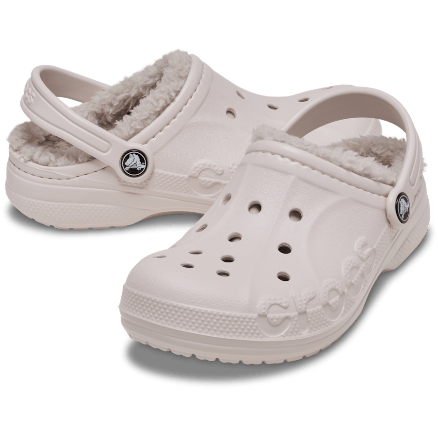 Barely Pink Toddler Baya Lined Clog - Pair - Crocs