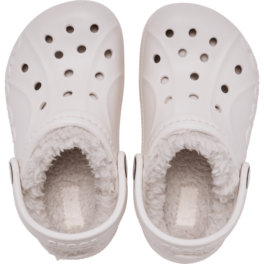Barely Pink Toddler Baya Lined Clog - Top - Crocs