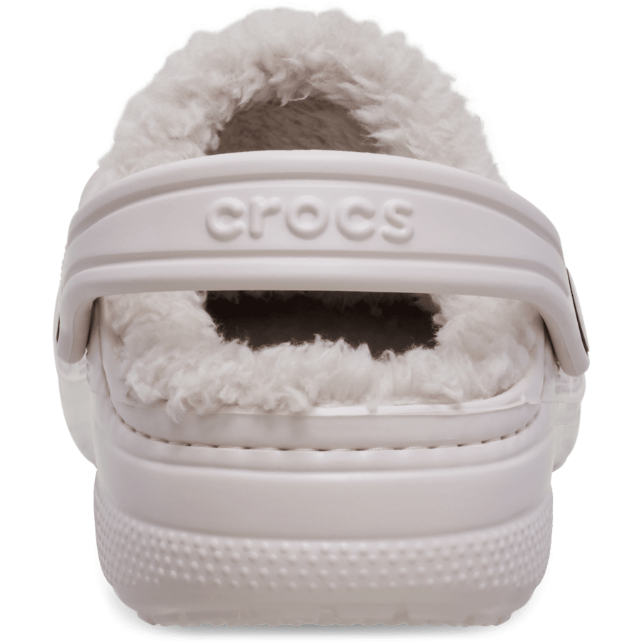 Barely Pink Toddler Baya Lined Clog - Back - Crocs