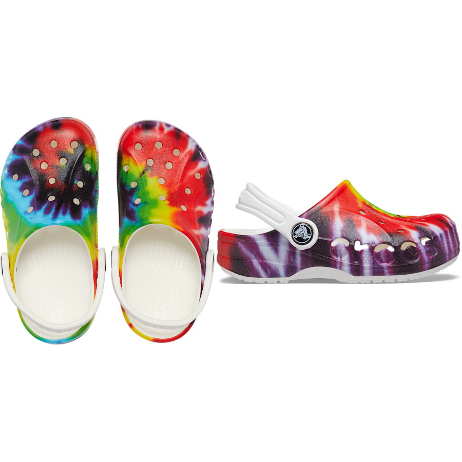 Kids’ Baya Tie-Dye Graphic Clog