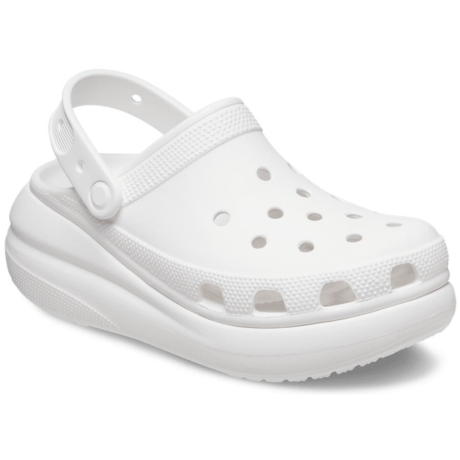White Crush Clog - Angle - Crocs