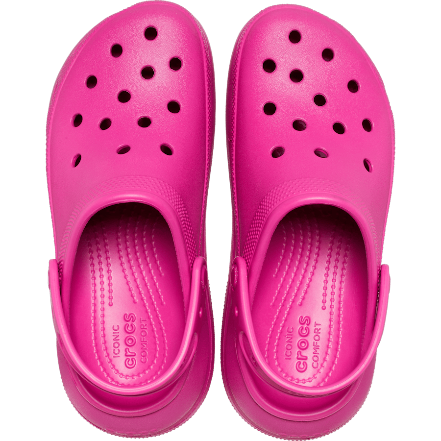 Fuchsia Fun Crush Clog - Top - Crocs