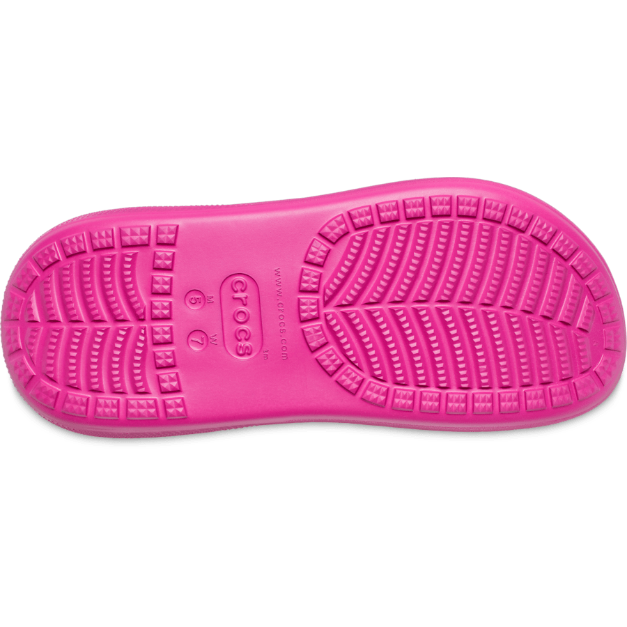 Fuchsia Fun Crush Clog - Bottom - Crocs