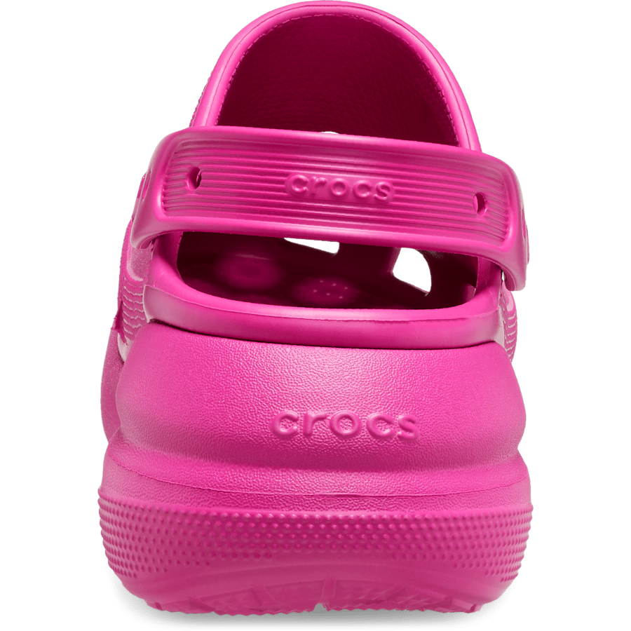 Fuchsia Fun Crush Clog - Back - Crocs