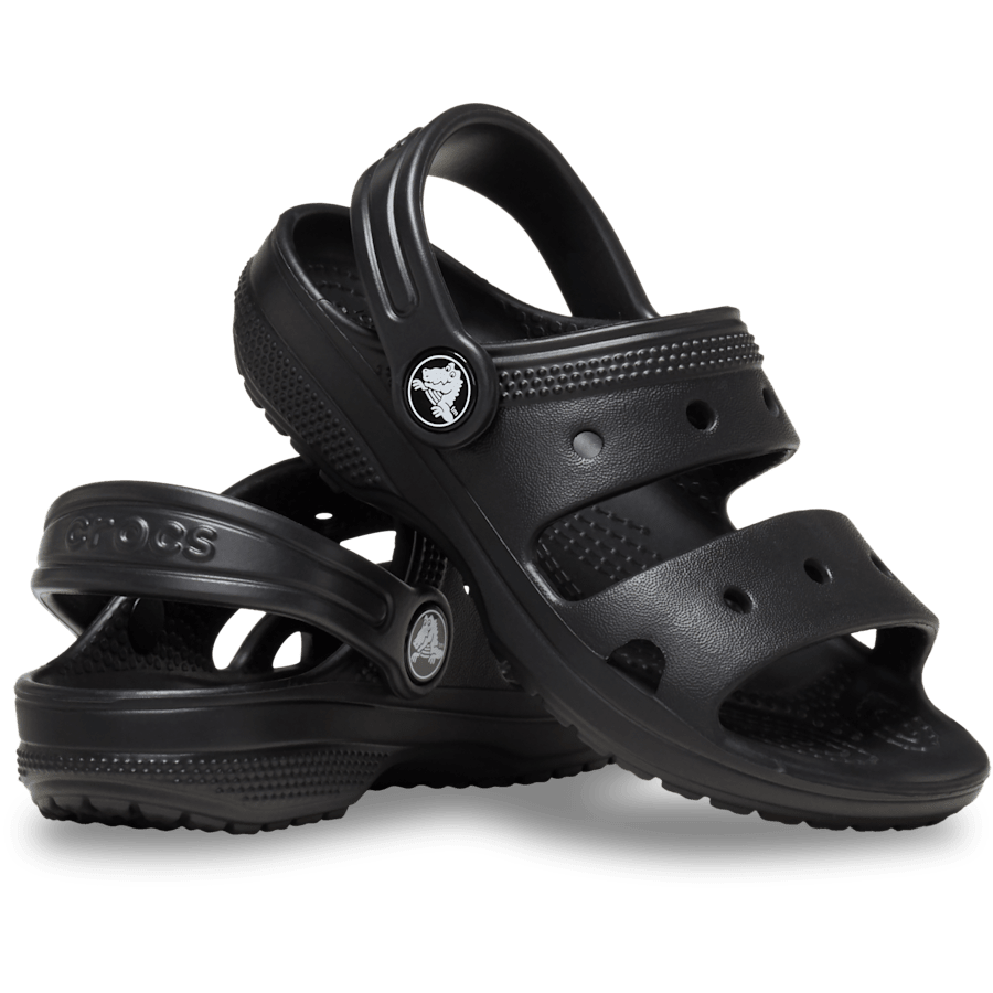Black Toddler Classic Crocs Sandal - Pair - Crocs