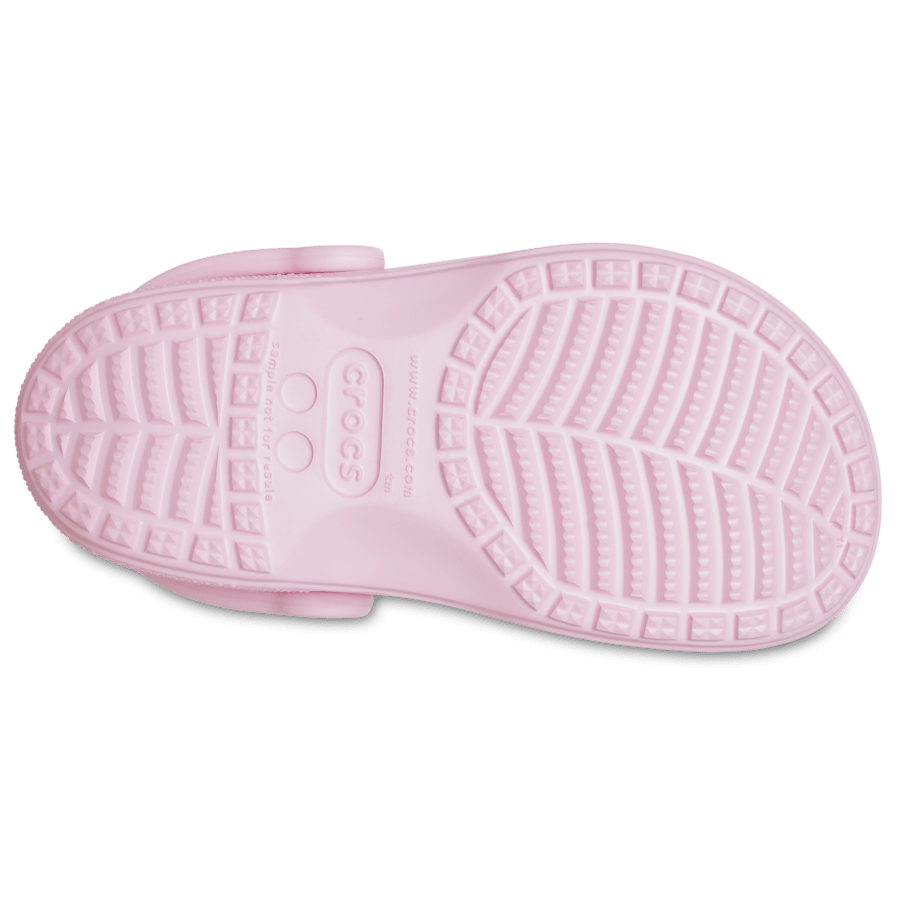 Ballerina Pink Toddler Classic Crocs Sandal - Bottom - Crocs