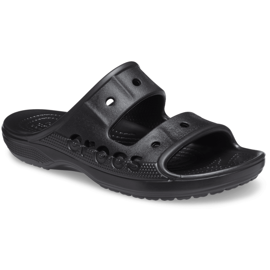 Black Baya Sandal - Angle - Crocs